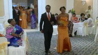 TAJ Banquet Hall Wedding | Bridal Party Entrance at Wedding Reception