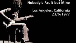 Led Zeppelin - Nobody's Fault but Mine - Los Angeles, 23/6/1977