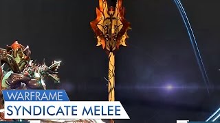 Warframe New Syndicate Melee and Giveaway Details, Primed Chamber??