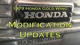 Modification Updates 1979 Honda Gold Wing GL1000