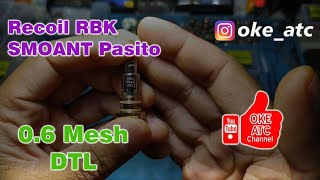 Rebuil kit for smoant pasito