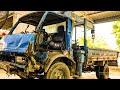 Self-Propelled Crane Truck Restoration Project // Repairing Power Steering Box And Hydraulic Cranes