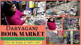 Daryaganj Book Market | Sunday Book Market in Delhi | Books \u0026 Stationery | Shop \u0026 Explore