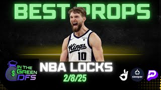 PRIZEPICKS NBA TODAY | BEST 5 BETS | SATURDAY 2/8/25 | BONUS BET 🔥