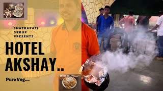 |🏨Hotel Akshay | Pure veg🌱 | unique varieties 😍| ✨Dhule Maharashtra ✨| Must visit ✌️|