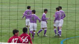 190316 JYPSL Cグループ 藤枝東A 4-0 丸岡A 前半13分 藤枝東 20前原乙仁CK→6浦部舜シュート→OG 2-0