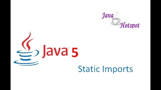 static imports in java 5