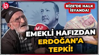 Rize'de halk isyanda! Erdoğan'ın hemşehrisi emekli hafızdan tepki: 'Bir yüzüğüm var' dedi...!