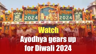 Watch: Ayodhya gears up for Diwali 2024 | Ram Temple | Ayodhya Deepotsav 2024 | Ram Mandir