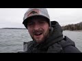 trolling for lake michigan brown trout in march