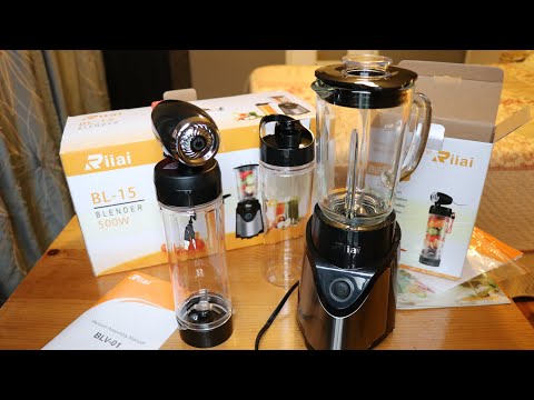 Unboxing & Demo - Riiai Blender BL-15 + Vacuum Assembly Unboxing & Demo - Riiai Blender BL-15 + Vacuum Assembly