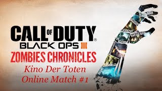 (PS4 PRO) COD BO3 | Zombies | Kino Der Toten | Where My Teammates Go?