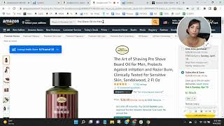 ASIN Review: KOHANA - Unscented Pre-Shave Oil for Men with Maximum Glide Formula - Amazon FBA