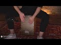 MEINL Percussion - Snarecraft Cajon - SC80BW