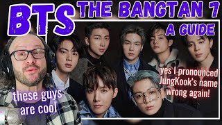Reacting to A Guide to BTS Members: The Bangtan 7