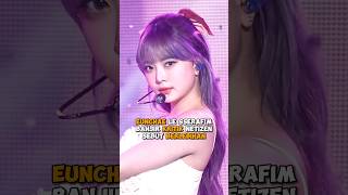 #eunchae #lesserafim banjir kritik, netizen sebut berlebihan #shorts #kpop #viral