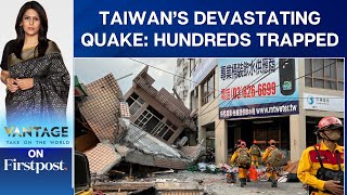 Hundreds Trapped After a Massive 7.4 Earthquake Rocks Taiwan | Vantage with Palki Sharma