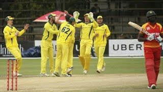 Australia vs Zimbabwe 1st Odi match Highlights 2022 | Aus vs Zim game 2022