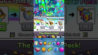 Rainbow Titanics In Pet Sim 99 Forever Pack??? 🤑 #petsim99