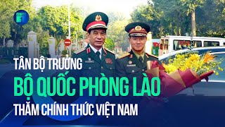 Tân Bộ trưởng Bộ Quốc phòng Lào thăm chính thức Việt Nam | VTC1