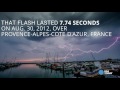 shocking world record 199 mile long lightning bolt reported