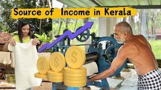 Kerala Source of Income |Kerala Vlogs|Rubber Trees in Kerala|Gods Own Country