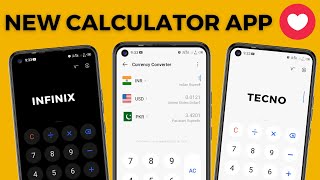 Tecno Mobile Calculator app Official Update