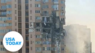 Missile hits apartment building near Kyiv Airport, says mayor | USA TODAY