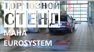 🔴 Тормозной стенд силовой роликовый MAHA для легковых автомобилей | Стенд Маха