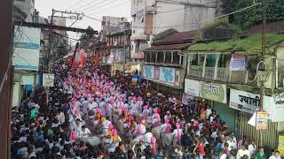 Karvir Garjana at Mahadwar Road Gujaricha Govinda Visarjan 2017 Part 3