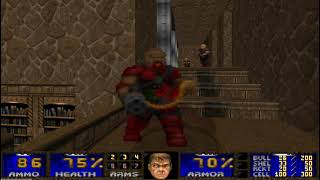 Doom 2: Hellbound Map 14 "Doom District" UV-Max in 8:47