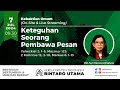 Kebaktian Minggu, 7 Juli 2024, 09.30 WIB