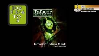 04 Tafseer - Juz 3 3/4 to 5 - Mufti Ismail Menk