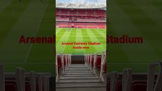 Arsenal Emirates Stadium inside view