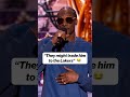 snoop dogg says the cowboys might trade micah parsons to the lakers 😂 nfl football lakers