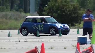 Stock Mini Cooper S Autocross Competition | Wife Kills it!