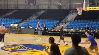 Klay Thompson 1st Shooting Practice At G League Team