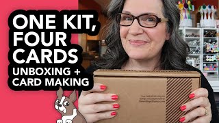 Kit Unboxing and Card Making Video (a Simon Says Stamp Card Kit)