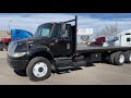 2006 international 4400 flat bed truck for sale stock 477743