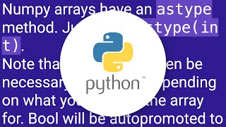 How to convert a boolean array to an int array