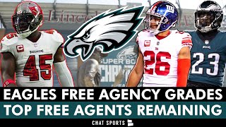 Philadelphia Eagles Free Agency Grades + Top NFL Free Agents Left Ft. Jerome Baker