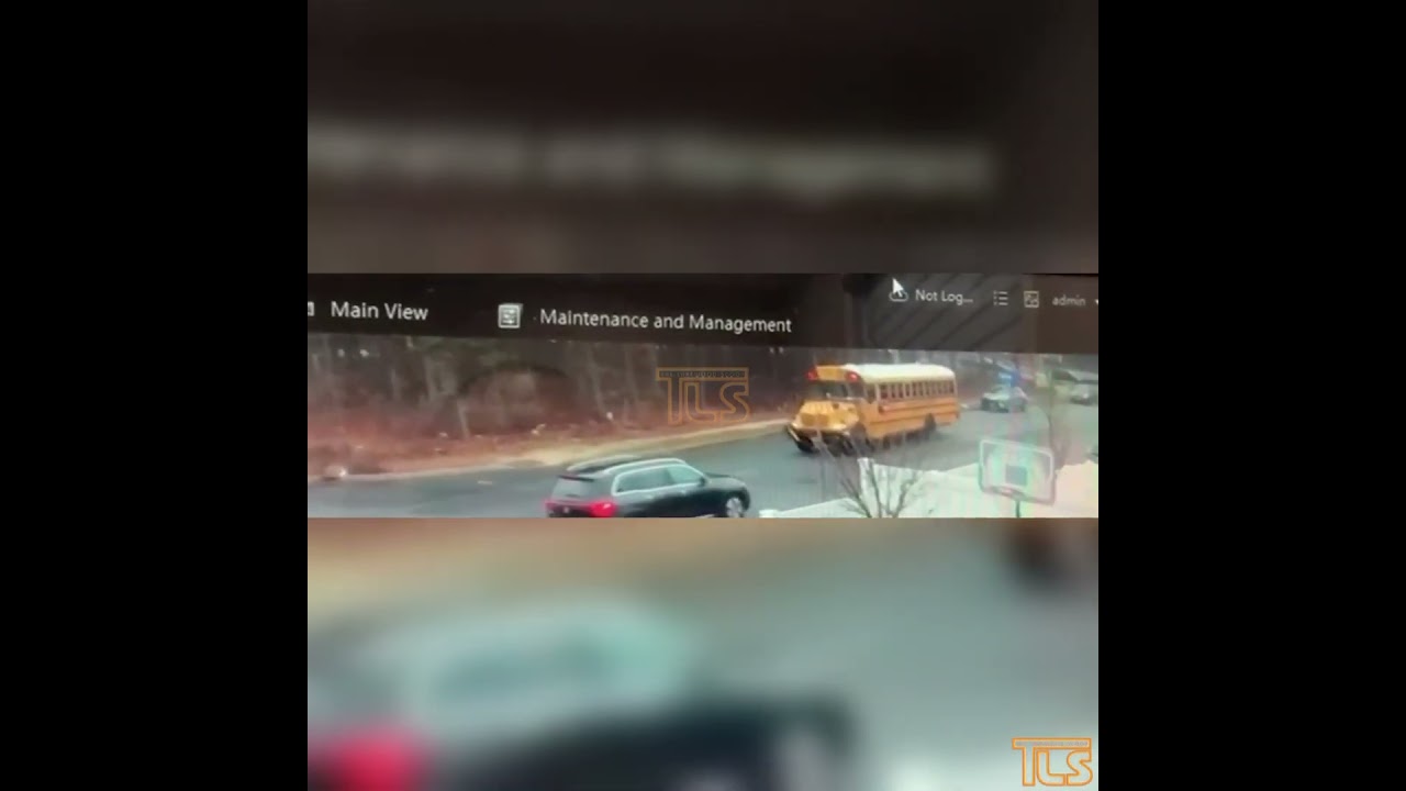 Reckless Driver Almost Strikes Children Getting Off School Bus Yideos