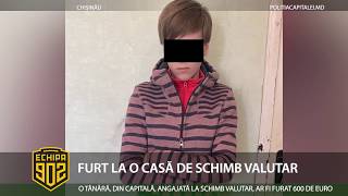 FURT LA O CASĂ DE SCHIMB VALUTAR