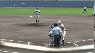 【高校野球】97回選手権高知県大会決勝戦　明徳義塾―高知　1回裏