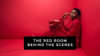 All Red Photoshoot with EVA APIO | Fashion Photography Behind The Scenes