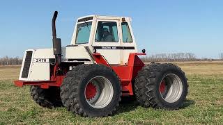 Case 2470 4WD tractor, S/N 8712548, Selling Apr 11/25 @ www.fraserauction.com