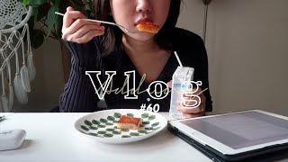 아뚱 VLOG #60 | 직장인 일상 브이로그 | 집에서 백순대 먹기 🐷 | 오롯이 혼자 보내는 일요일 | 여행 가기 전 소소한 쇼핑 하울 | 탑골공원 재입장 한 진성 탑골