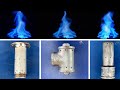 3 Burner types to get BLUE FLAME from waste oil stoves | DIY Waste Oil Burner Stove