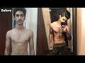 16 Year Old 5 Months Crazy Natural Body Transformation Motivational Calisthenics Gym