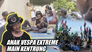 ANAK VESPA EXTREME MAIN KENTRUNG TEMPAT BUNDA